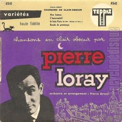 [Pochette de Chansons en clair-obscur (Pierre LORAY)]