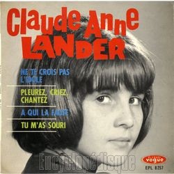 [Pochette de Ne te crois pas l’idole (Claude-Anne LANDER)]