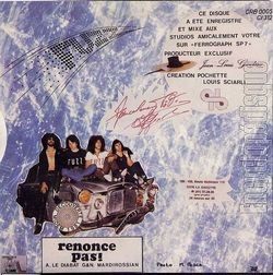[Pochette de Satan’s fans (FUZZ) - verso]