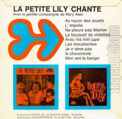 [Pochette de Mon petit cousin Andr (La petite LILY) - verso]