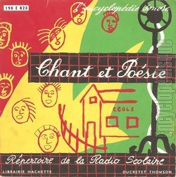 [Pochette de Chant et posie pour les 5  10 ans - n 1 (JEUNESSE)]