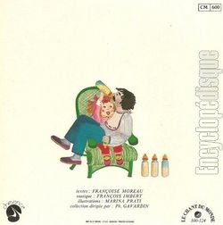 [Pochette de J’lve mes parents (Franoise MOREAU et Franois IMBERT) - verso]