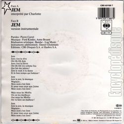 [Pochette de Jem (T.V. (Tlvision)) - verso]