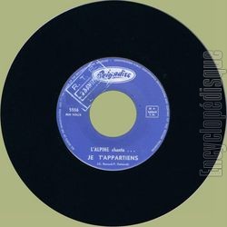 [Pochette de Je t’appartiens (L’ALPINE) - verso]