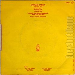[Pochette de Wakan tanka (COEUR MAGIQUE) - verso]