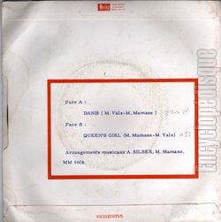 [Pochette de Danis (MICKY ET MAURICE) - verso]