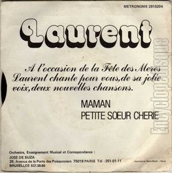 [Pochette de Petite sœur chrie (LAURENT) - verso]