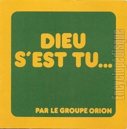 [Pochette de Dieu s’est tu (Le GROUPE ORION)]