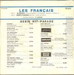 [Pochette de Le piccolo (Les FRANAIS) - verso]