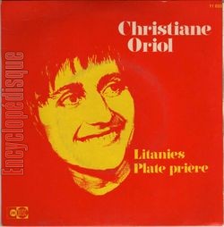 [Pochette de Litanies (Christiane ORIOL)]