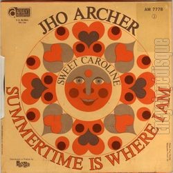 [Pochette de Sweet Caroline (Jho ARCHER) - verso]