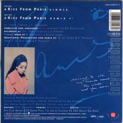 [Pochette de A kiss from Paris (ABYALE) - verso]