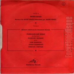 [Pochette de Ouragan sur Soho (T.V. (Tlvision)) - verso]