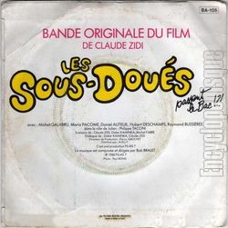 [Pochette de Les sous-dous passent le bac (B.O.F.  Films ) - verso]
