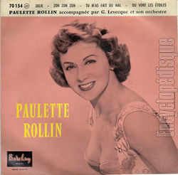 [Pochette de Julie (Paulette ROLLIN)]