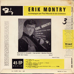 [Pochette de Je le sais (rik MONTRY) - verso]