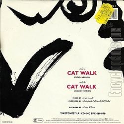 [Pochette de Sabine Sabine - �&nbsp;Cat walk&nbsp;� (Les FRANCOPHILES) - verso]