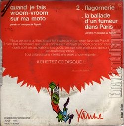 [Pochette de Quand je fais vroom-vroom sur ma moto (POPOFF) - verso]