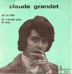 [Pochette de Toi, la fille (Claude GRANDET)]