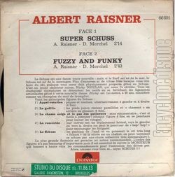 [Pochette de Le super schuss (Albert RAISNER) - verso]
