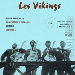 [Pochette de Adieu mon pays (Les VIKINGS)]