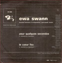 [Pochette de Pour quelques secondes (Ewa SWANN) - verso]