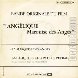 [Pochette de Anglique, marquise des anges SP (B.O.F.  Films ) - verso]