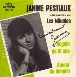 [Pochette de Bguin de 16 ans (Janine PESTIAUX)]
