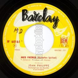 [Pochette de Mes frres "Manhattan spiritual" (Jean PHILIPPE)]