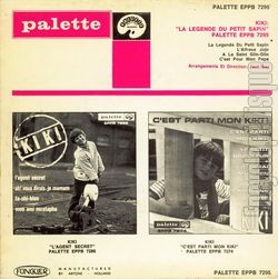 [Pochette de La lgende du petit sapin (KIKI) - verso]