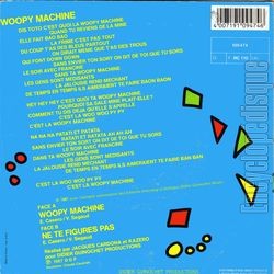 [Pochette de Woopy machine (KAZERO) - verso]