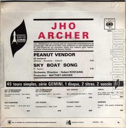 [Pochette de Peanut vendor (Jho ARCHER) - verso]