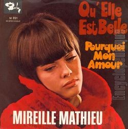 [Pochette de Qu’elle est belle (Mireille MATHIEU)]