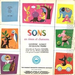 [Pochette de Sons en rimes et chansons (JEUNESSE) - verso]