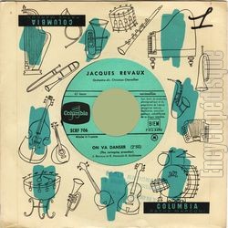 [Pochette de On va danser (Jacques REVAUX) - verso]