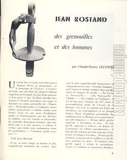 [Pochette de Spcial Sonore 14 - Jean Rostand parle… (SPCIAL SONORE) - verso]