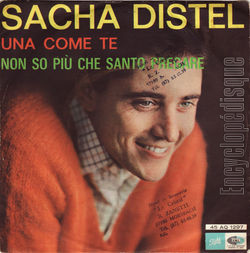 [Pochette de Una come te (Sacha DISTEL)]