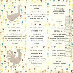 [Pochette de Les fables de la fontaine n 1 (JEUNESSE) - verso]