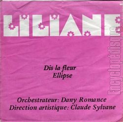 [Pochette de Dis, la fleur (LILIANE (2))]