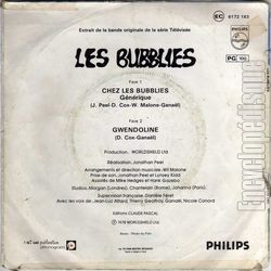 [Pochette de Les Bubblies (T.V. (Tlvision)) - verso]