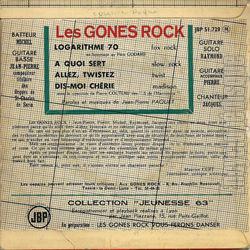 [Pochette de Logarithme 70 (Les GONES ROCK) - verso]