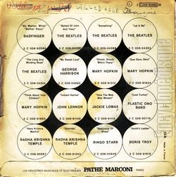 [Pochette de Mary Hopkin -  Quand je te regarde vivre  (Les FRANCOPHILES) - verso]