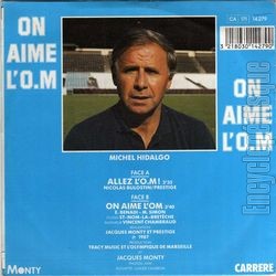 [Pochette de Allez l’O.M. ! (Marc SIMON) - verso]