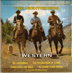 [Pochette de Western (The NIGHTRIDERS) - verso]