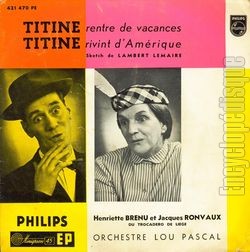 [Pochette de Titine rentre de vacances (TITINE)]