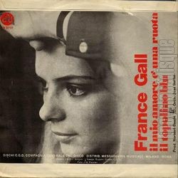 [Pochette de Il mio amore  una ruota (France GALL) - verso]