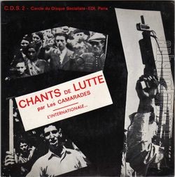 [Pochette de Chants de lutte - L’Internationale (Les CAMARADES)]