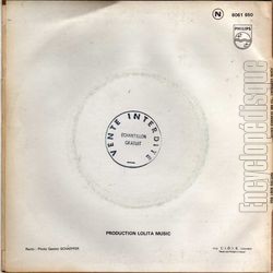 [Pochette de Tu me donnes envie (John VERMONT) - verso]
