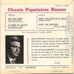 [Pochette de Les yeux noirs (Michel STRELZOFF) - verso]