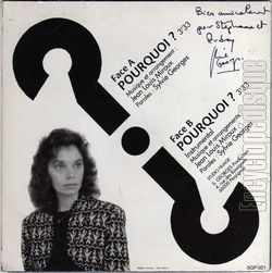 [Pochette de Pourquoi ? (Sylvie GEORGES) - verso]
